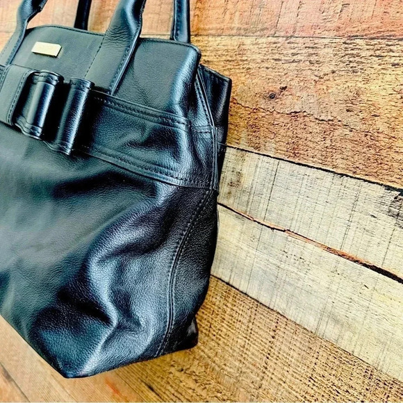 Kate Spade Quinn Villabella Avenue Bow Leather Tote - Picture 4 of 11